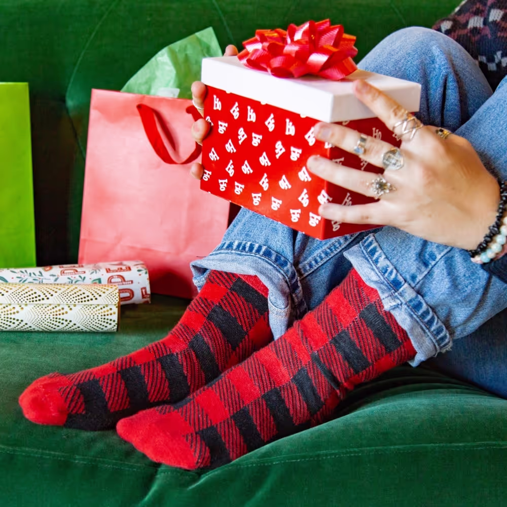 Festive and holiday sock designs